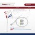 Renasenz Hemodialysis Kit 3-Lumen Fr. 12 x 16cm Curved Standard